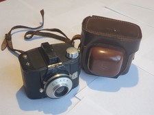 Agfa Clack Retro Vintage 120 6x9 Medium Format Box Camera + Leather Case