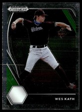 2021 Panini Prizm Draft Picks Wes Kath #57