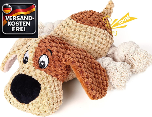Hundespielzeug Robust Interaktiv Zum Zerren Und Kauen FüR GroßE Kleine Hunde-image