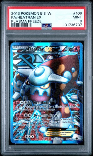 Heatran-EX graded PSA 9 for sale on eBay