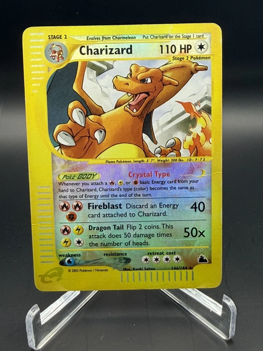 Charizard Pokémon TCG Skyridge Collectible Individual Card Games