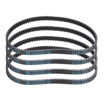 4x HTD-3M Zahnriemen für 97 Zähne 291mm Länge x 6mm Breite