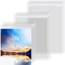 3 Mil Clear Artwork Sleeves 5 X 7 Inch, 8 X 10 Inch, 11 X 14 Inch, 60 Pcs