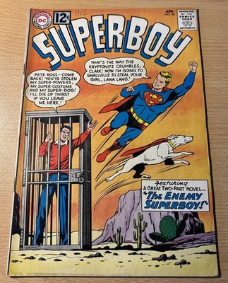 Superboy #96 (DC Comics April 1962) VG