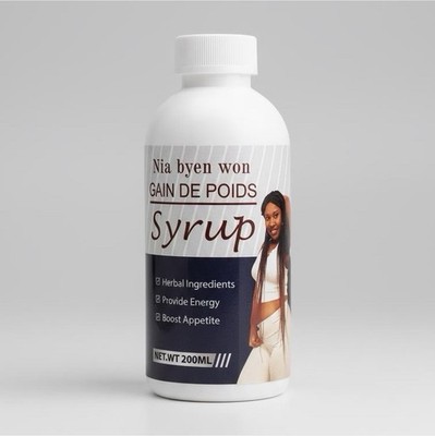 Nia byen won Gain De Poids Syrup Herbal Ingredients Boost Appetite 200ml