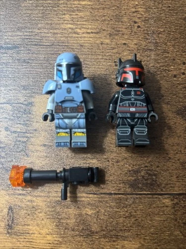 LEGO Starwars Moff Gideon and Paz Visla Minifigures Good Condition