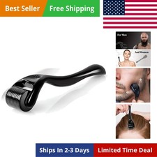 Derma Roller for Hair Beard Facial Skin Face Body Scalp 540 Titanium Micronee...