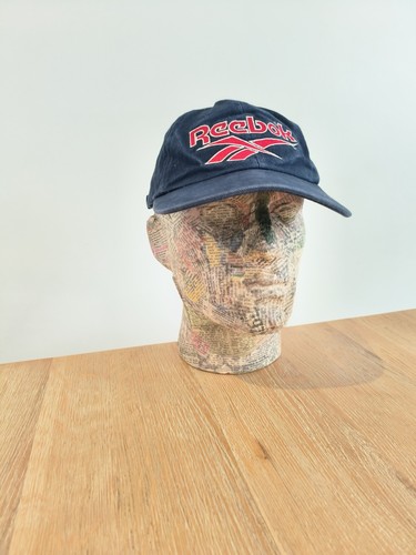 Gorra Reebok Vintage Gorra Correa Azul Marino Rojo Y2K 00s - Imagen 2 de 7