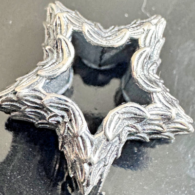 Elfenbeads Trollbeads? Sterling Silber SCALESTAR Spacer S200403