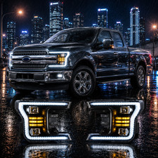 Headlights For 2018-2020 Ford F150 F-150 Full...