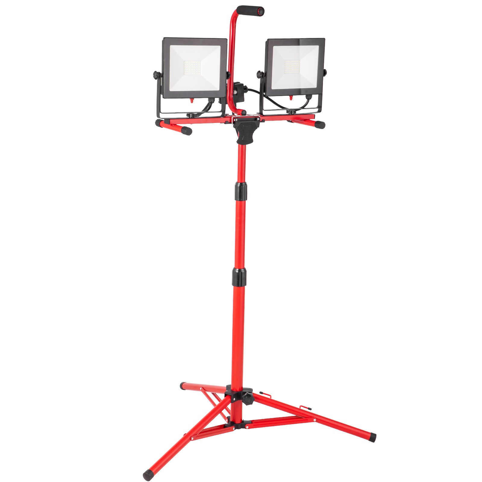 Uimoso Dual-head Led Work Light 20000Lumen Led Work Light with Tripod 27.6-68.1"