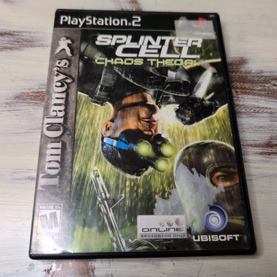 Tom Clancy's Splinter Cell: Chaos Theory (Sony PlayStation 2 PS2) Authentic