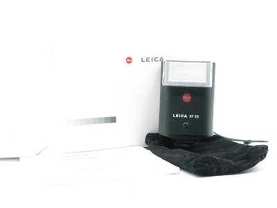Leica SF20 Shoe Mount Flash Black Leica SF 20 in Box (B38-SF20-067C)