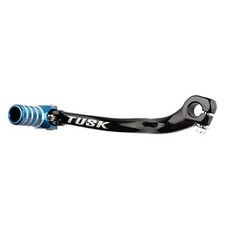 Folding Shift Lever Black/Blue Tip Compatible with Kawasaki KX250 1994