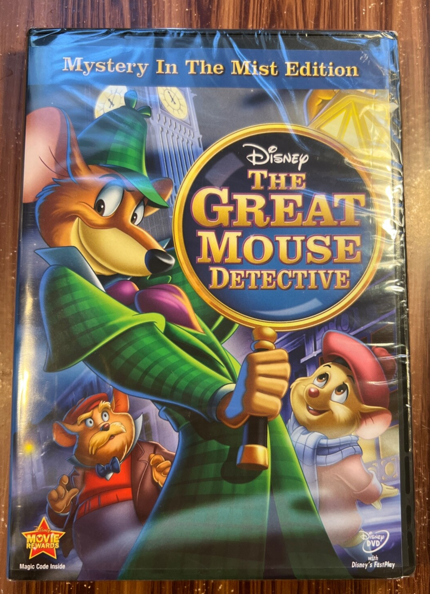 The Great Mouse Detective DVD Restored Special Edition Disney 1986