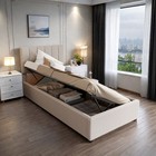 Polsterbett Kinderbett 90x200 cm mit Stauraum,Lattenrost,Verstellbares Kopfteil