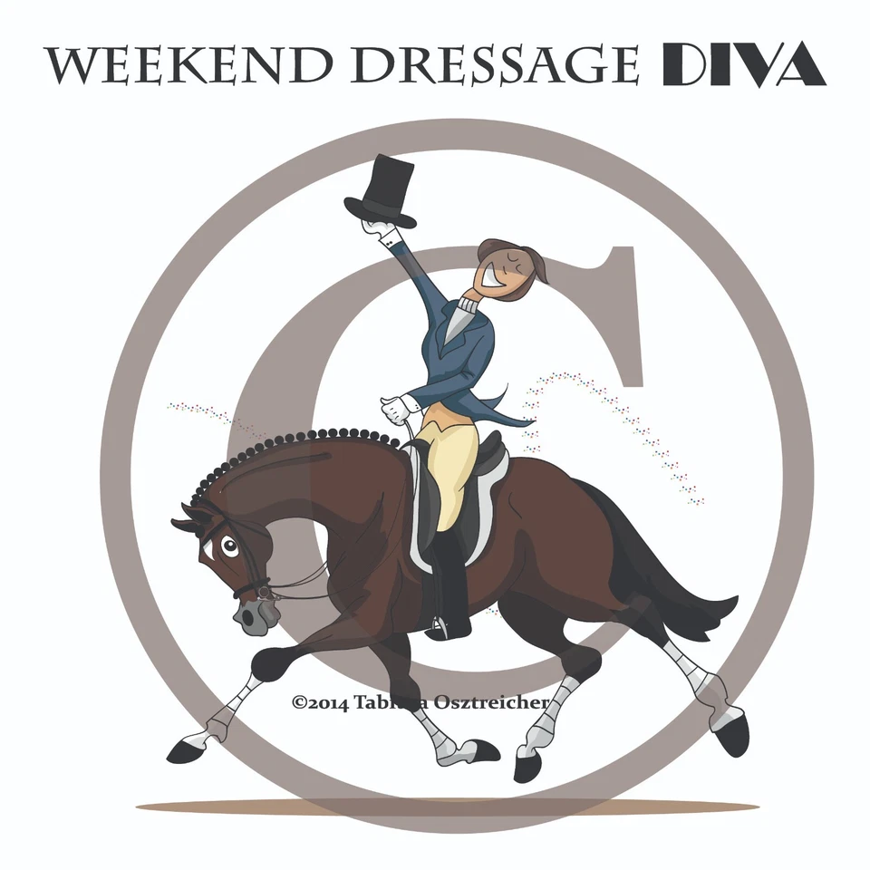 Dressage Horse Cartoon Gift Mug - choice of 4 designs - FREE POSTAGE - image 3 of 3