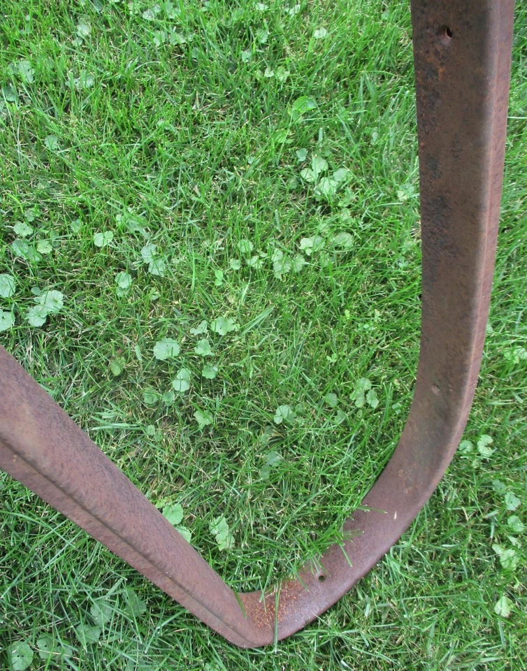 1935 1936 1937 Ford Sedan Delivery Rear Door Window Garnish Molding Trim Rusty - Image 2 of 4