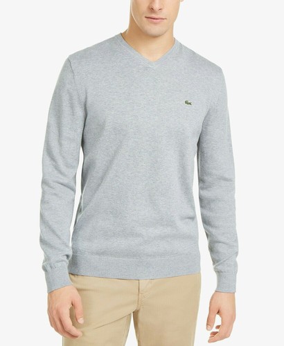 Lacoste NWT Men's V Neck Sweater XL 3XL 