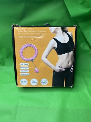 Custom Knots Weighted Hoola Fitness Hoop Adult Smart Hula Thin Waist Weight Loss