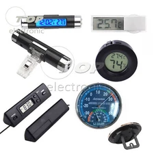 Car LCD Digital Display Temperature Meter/Thermometer Indoor & Outdoor Home