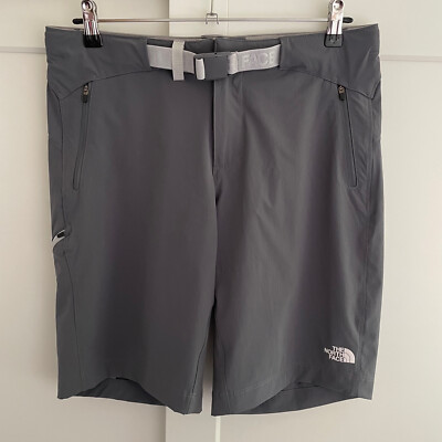 BNWT The North Face Womens Speedlight Shorts Grey Size walking hiking  camping UK