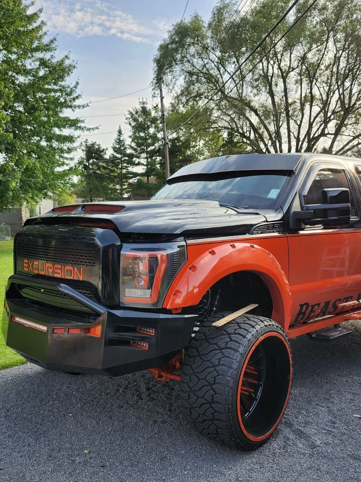 99-16 F-250/F-650 Ford Superduty Windshield “V” Drop Visor - Image 2 of 2