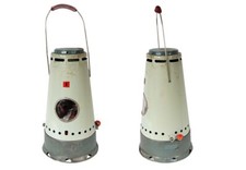 Orig. Schweizer Turm L51 Zelt Ofen Petroleumofen Vintage Heizer Terrassenofen