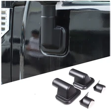 Matte Black Side Rearview Mirror Base Cover For HUMMER H2 2003-2009 Accessories