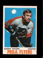 1970-71 O-PEE-CHEE #196 GARRY PETERS VG+ FLYERS *X76246