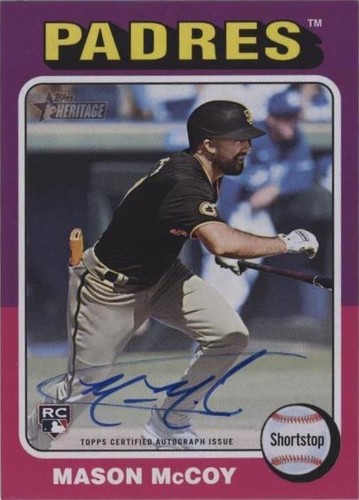 2024 Topps Heritage High Number - Real One Auto #ROA-MM Mason