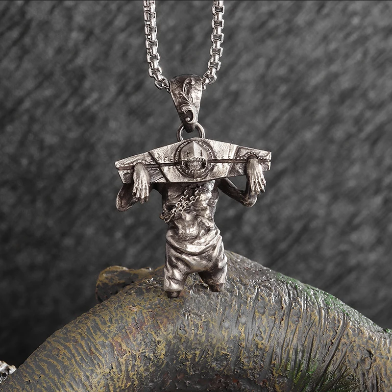 Imprisoned Monster Jewelry Vintage Silver Sexy Gothic Torture