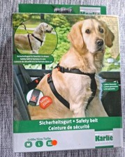 Auto Sicherheitsgurt,Karlie,Gr.XL,schwarz,Autogeschirr,Hundegeschirr,Anschnaller
