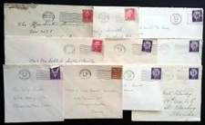 US COVERS 1930's/60's COVERS x10 (ID:261/D48446)