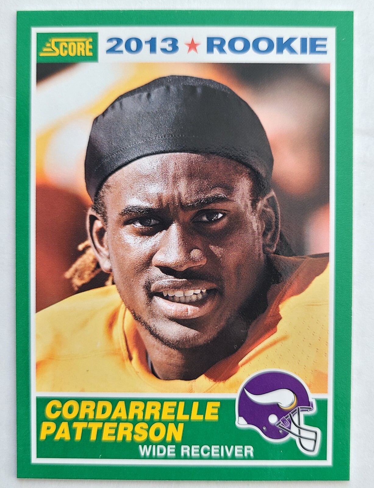 2013 Score #351 Cordarrelle Patterson RC