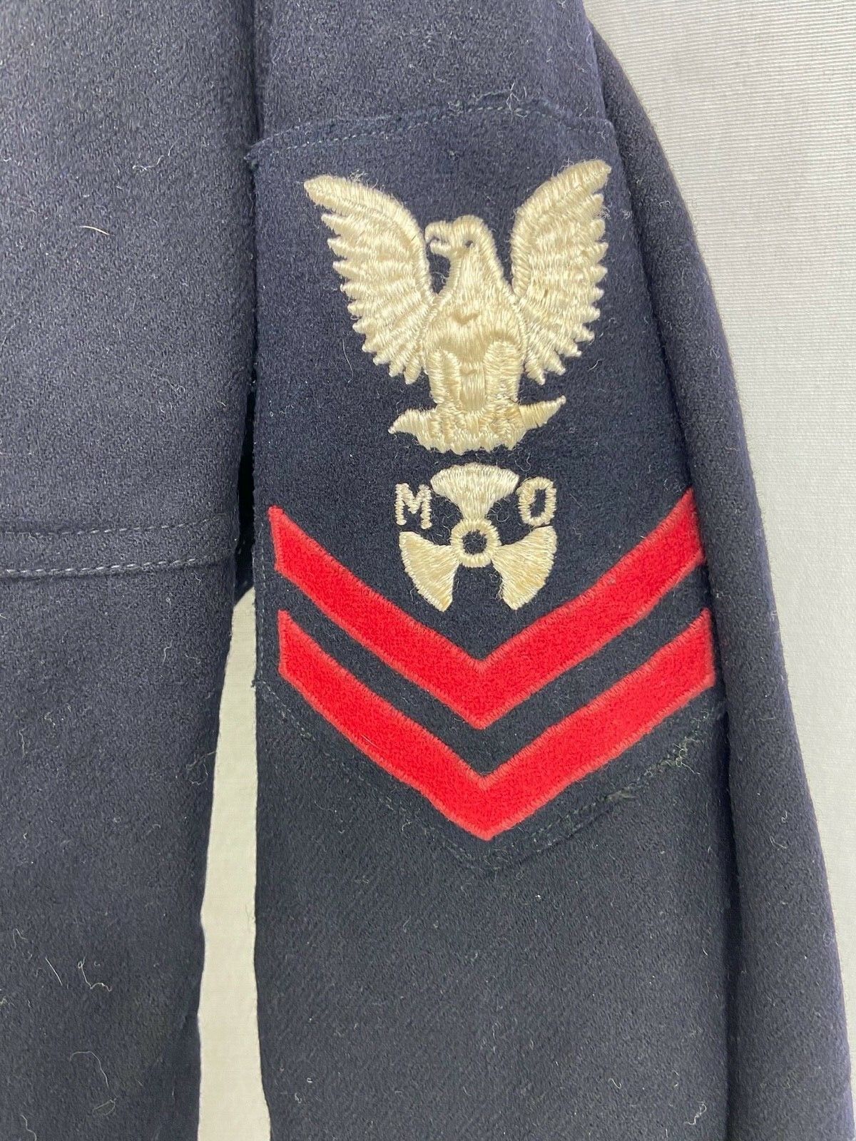 WWII US Navy Enlisted Machinist Mate Working Blue Jumper Top | eBay