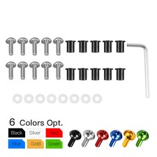 Windscreen Windshield Bolts Repair Kit For Suzuki SV650 SV650S SV1000 SV1000S
