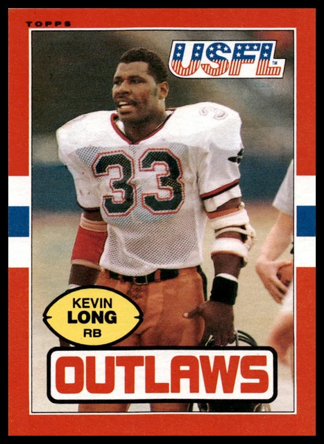 1985 Topps USFL #5 Kevin Long