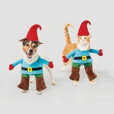 Hyde & Eek! XS Pet Gnome Set Frontal Headpiece Halloween Costume Up to 10 Lbs