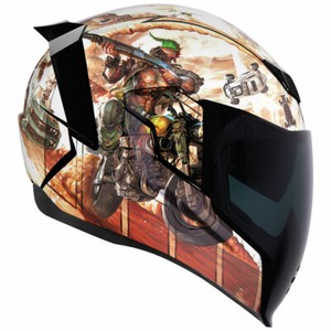 Mel Gibson Mad Max Rockatansky Airflite Pleasure Dome 3 Motorcycle Crash Helmet Ebay