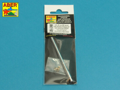 MW22 ABER MODELS 35L240 U.S 90 MM M3 BARREL  WITH THREAD PROTECTOR FOR TAN  for