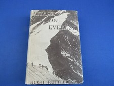 VINTAGE RARE BOOK HUGH RUTTLEDGE ATTACK ON EVEREST BOOK *5 MT. EVEREST BASE CAMP