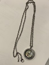 Hello Kitty Theme Locket Necklace For Floating Charms Living Locket Keychain