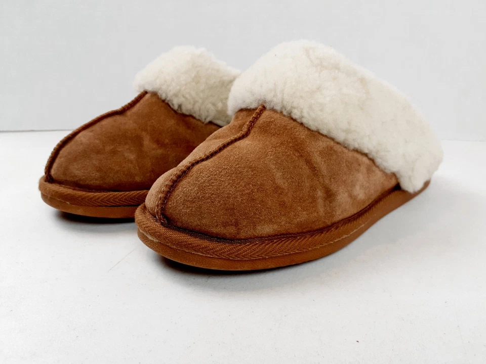 Женские тапочки из овчины Sonoma Life and Style размер XL шерпа с подкладкой 1122 - Изображение 3 из 4