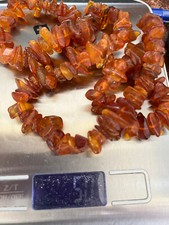 AMBER NECKLAC MIXED PIECES OF AMBER  50g