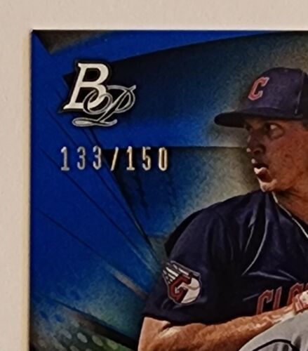 /150 Doug Nikhazy/P Guardians | 2022 Bowman platinblau parallel Auto #TOP-70 - Bild 3 von 7