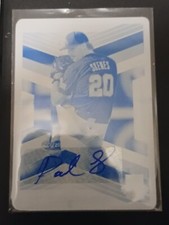 Paul Skenes 2023 Panini Elite Extra 1/1 Auto RC Rookie Printing Plate One Of One