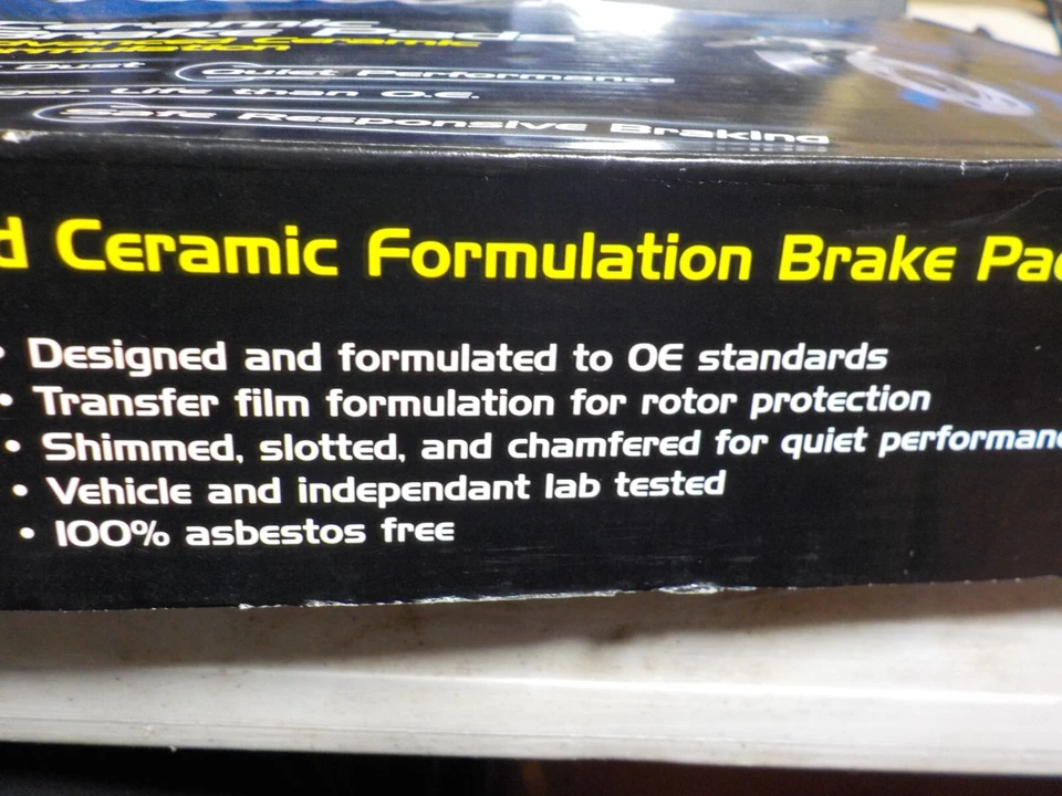 NEWTEK CRD600 SCD600 JUEGO DE 4 FRENOS CERÁMICOS FORD MERCURY #GBB4 Foto 3 de 4