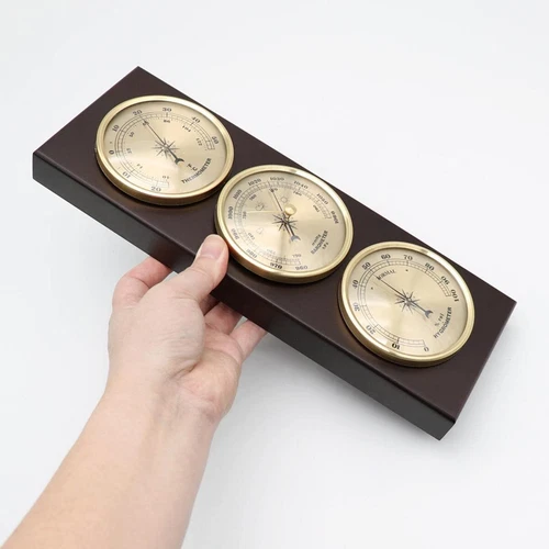 Traditional Weather Station Barometer Thermometer Hygrometer Weather Station AU - Picture 6 of 12