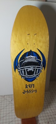 BLIND Rudy Johnson '' Jock Skull'' RE-ISSUE 2017 SKATEBOARD DECK -SCREENED